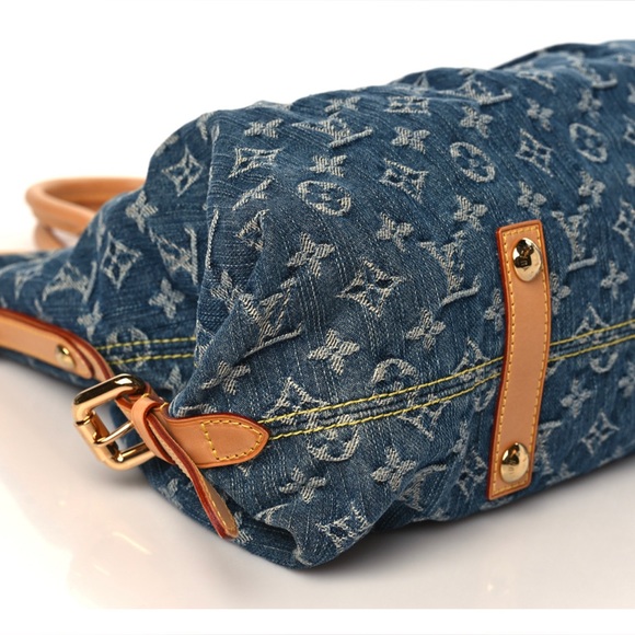 Luis Vuitton Denim Neo Cabby GM blue - Picture 4 of 8